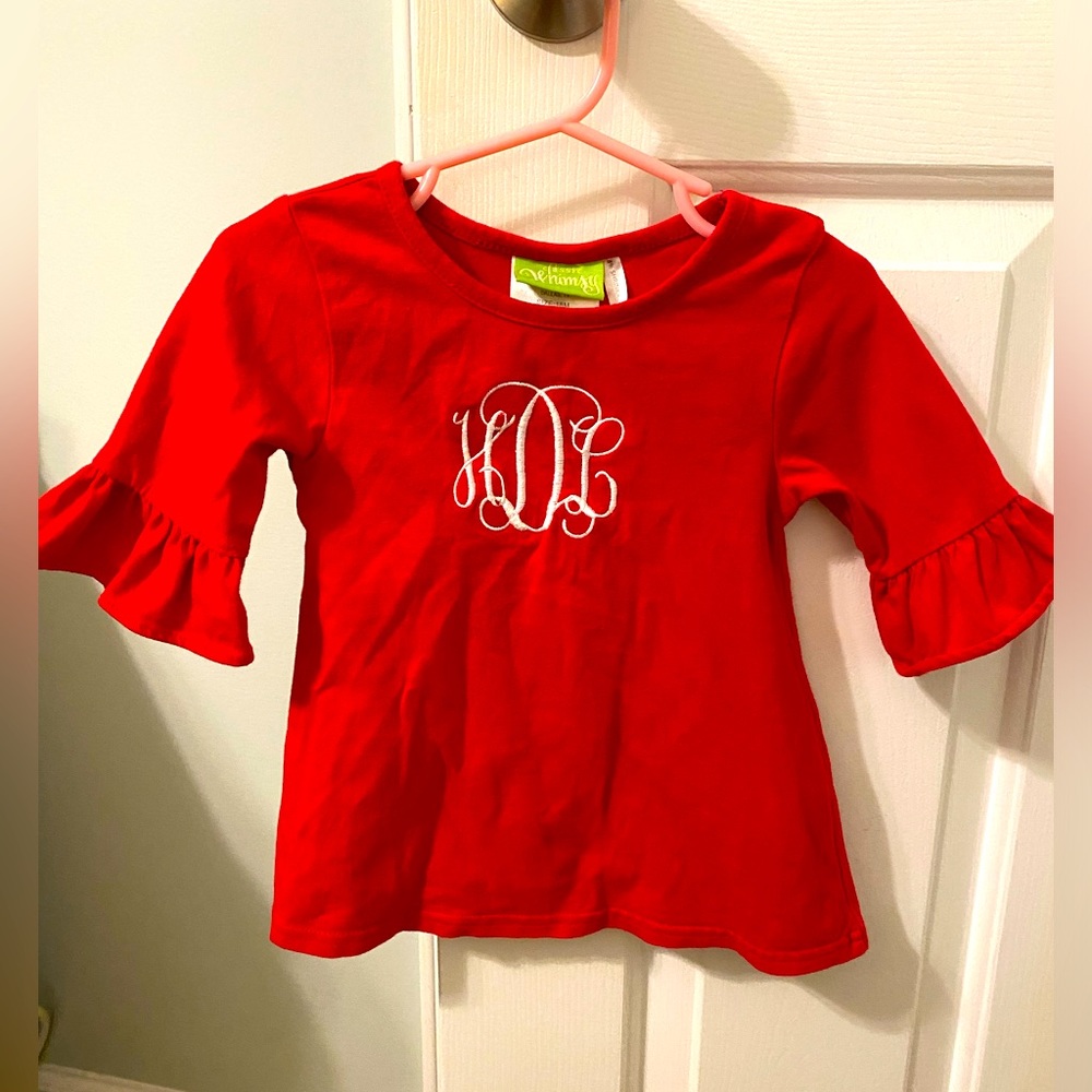 Classic Whimsy red “Milly” tunic